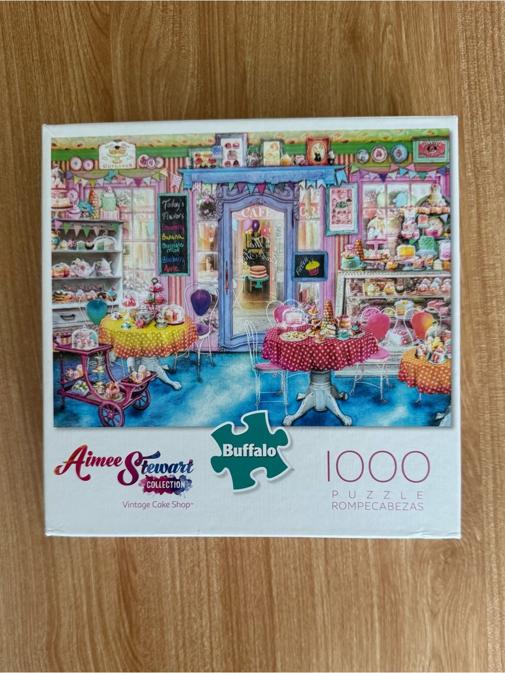 Aimee Stewart Vintage Cake Shop 1000-Piece Puzzle
